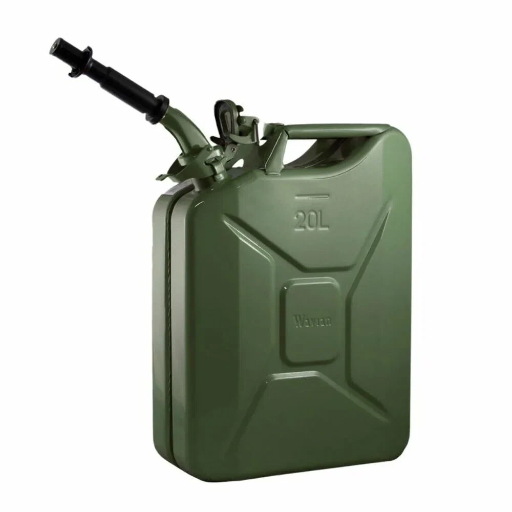 Steel Jerry Can Original NATO 20L (5.3 Gallon) Green 3008